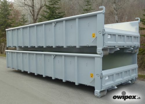 stackable roll-off containers