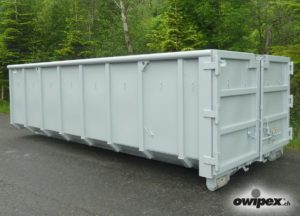roll-off container