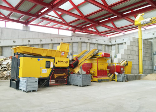 Gebrauchte Shredderanlage