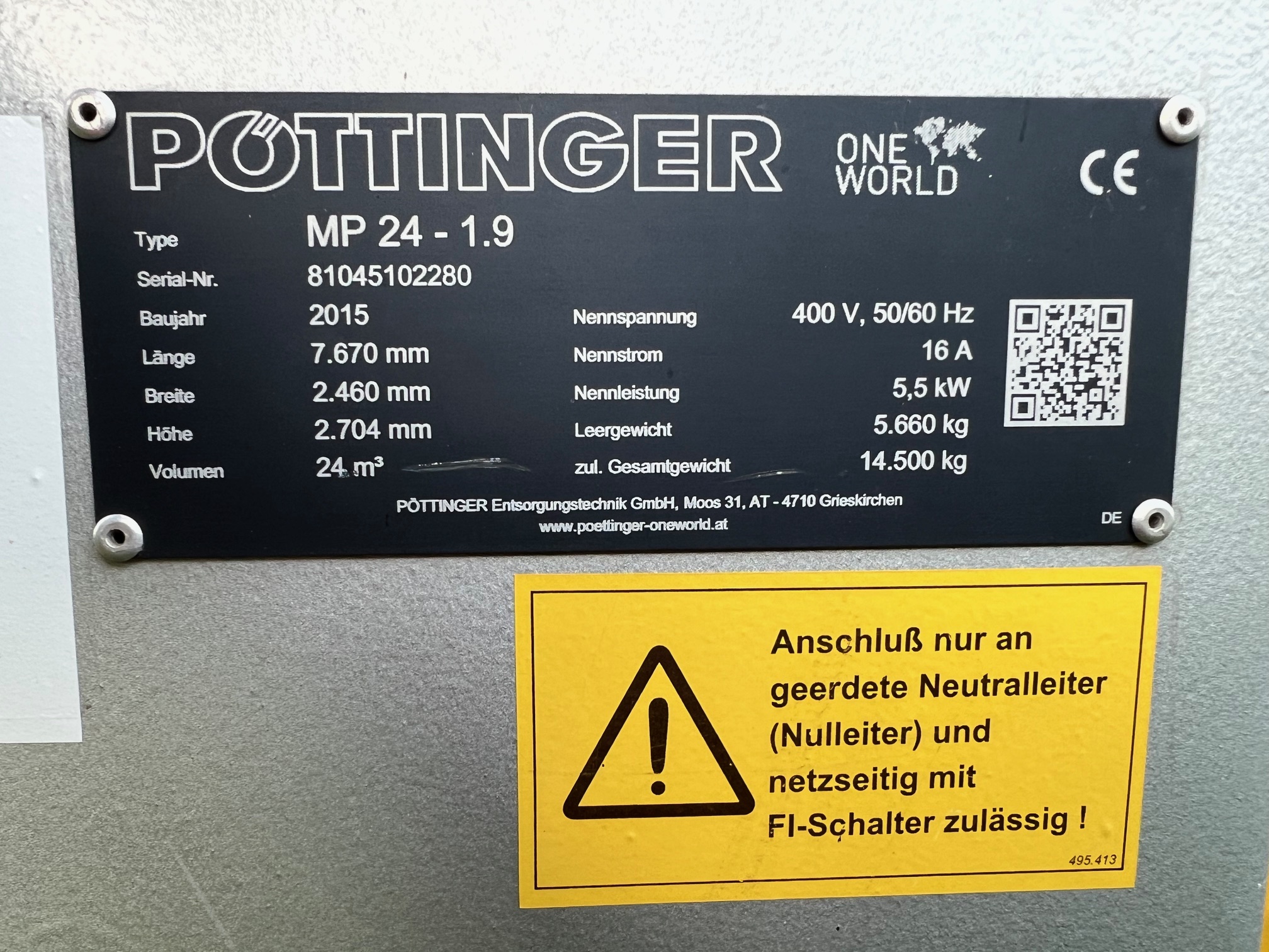 Presscontainer – Bild 3