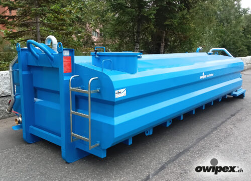 Wassertank für Hakengerät